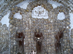 La seconda cappella della Cripta dei Cappuccini