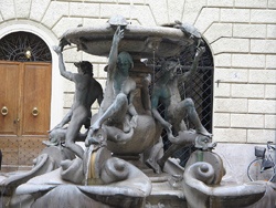Fontana delle Tartarughe in piazza Mattei